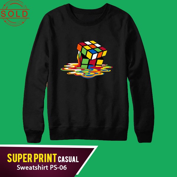 Super Print Casual Sweatshirt PS-06